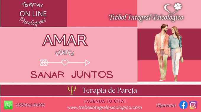 Terapia Individual, Pareja, Familiar y Grupal